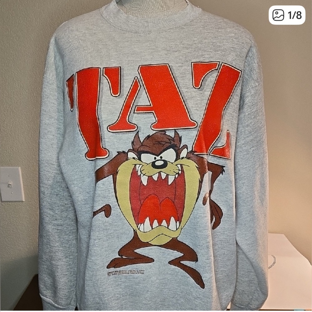 VINTAGE 1992 🤎❤️ TAZ SWEATSHIRT ❤️🤎